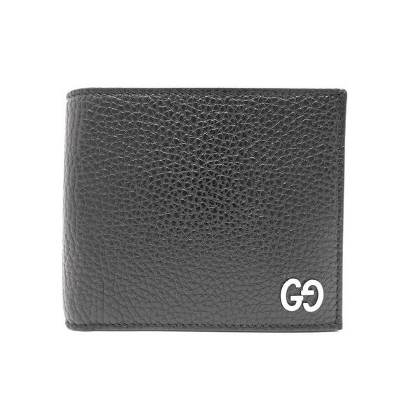 Gucci Bifold Leather Durian Black Wallet - Picture 1 of 8